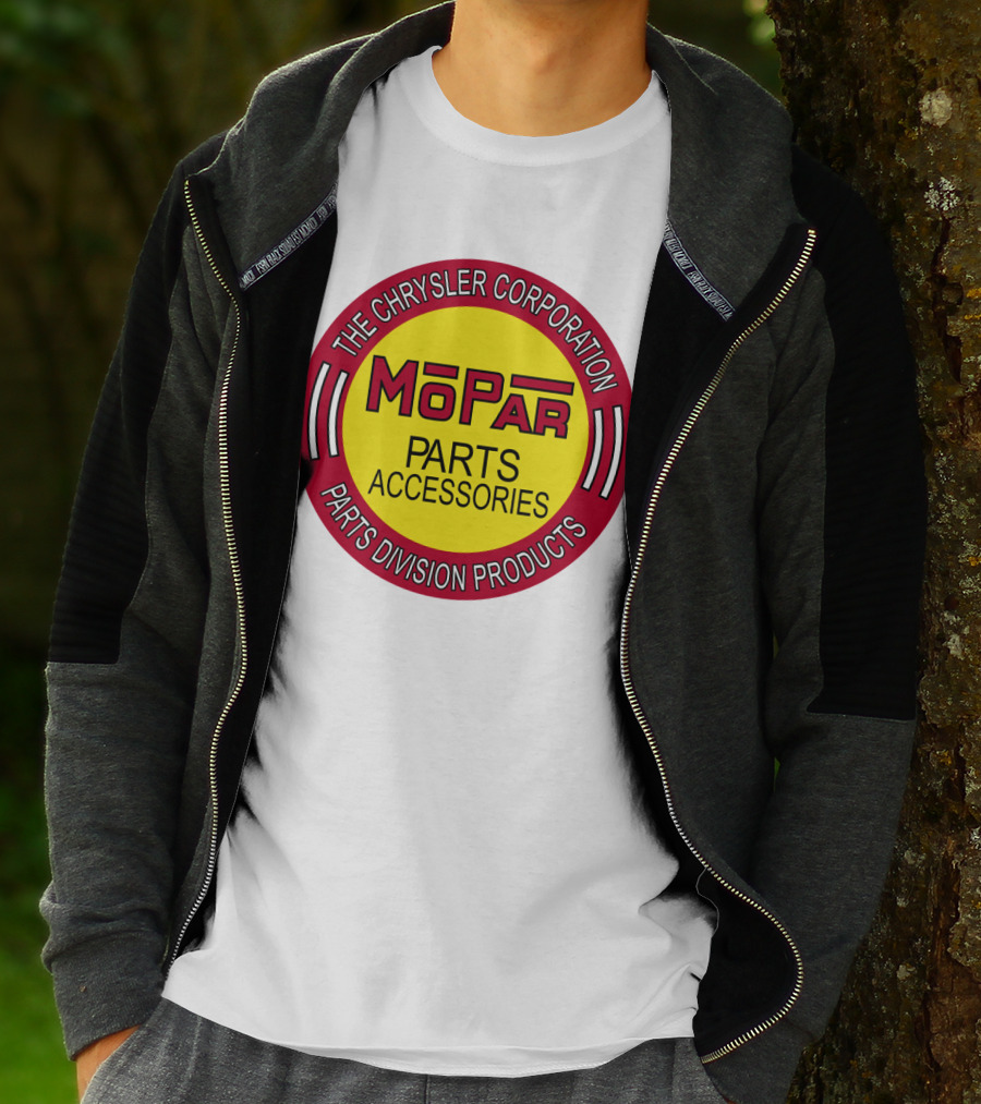 The Chrysler Corporation Mopar Parts Accessories Parts Division Products T-Shirt