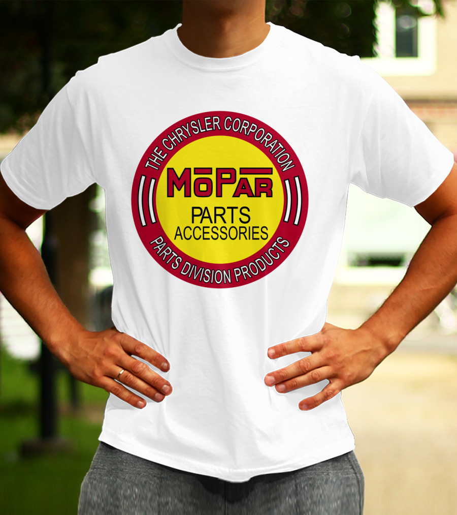 The Chrysler Corporation Mopar Parts Accessories Parts Division Products T-Shirt