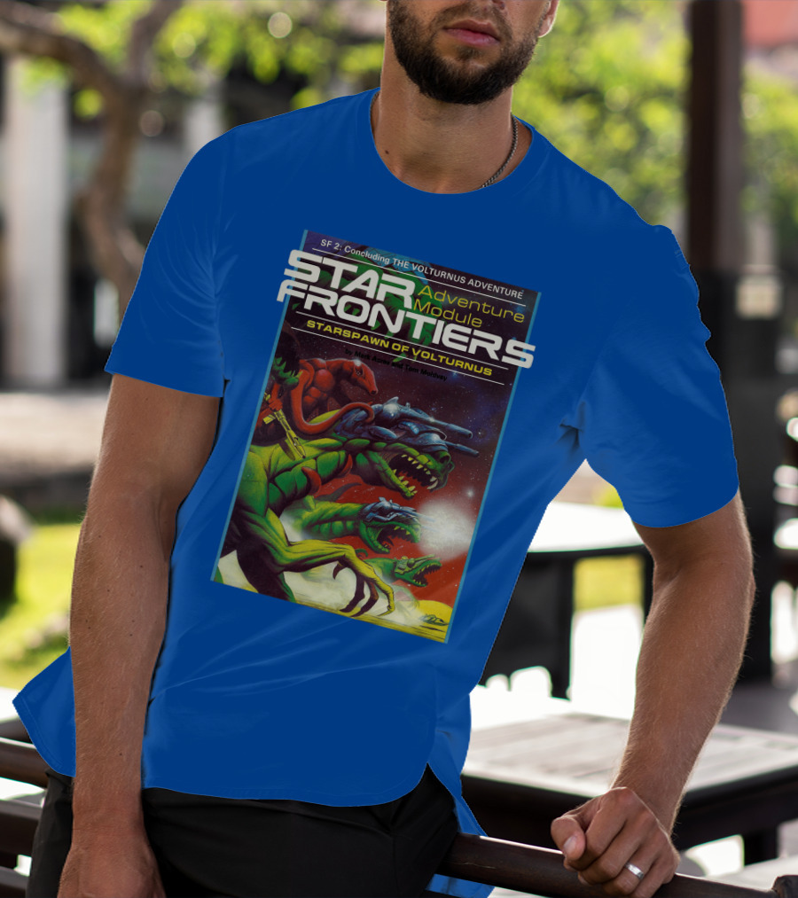 SF Star Frontiers Adventure Module Starspawn Of Volturnus T-Shirt