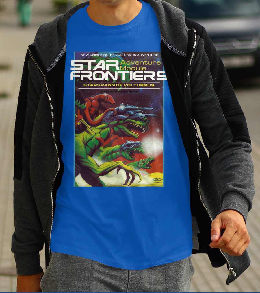 SF Star Frontiers Adventure Module Starspawn Of Volturnus T-Shirt