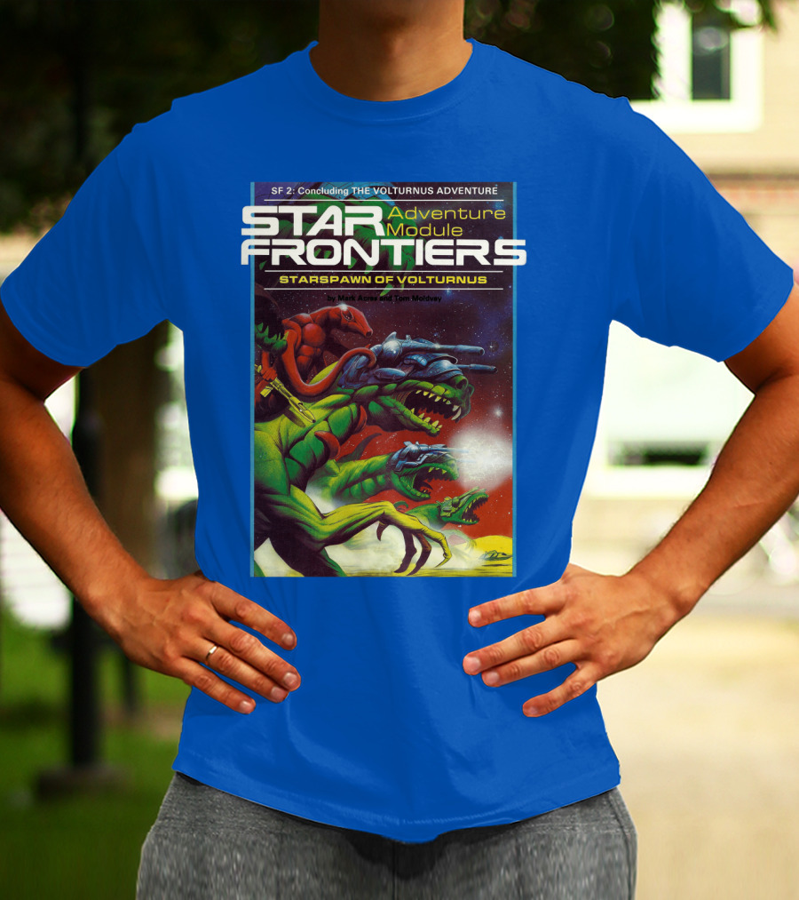 SF Star Frontiers Adventure Module Starspawn Of Volturnus T-Shirt