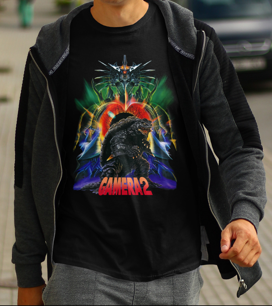 Gamera 2 Guardian Of The Universe Kaiju Battle T-Shirt
