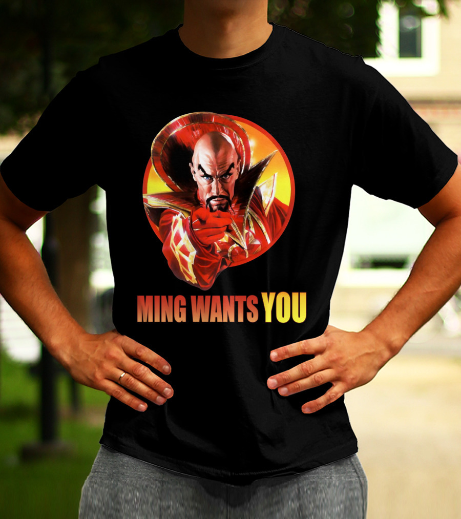 Flash Gordon Ming Wants You Villain T-Shirt