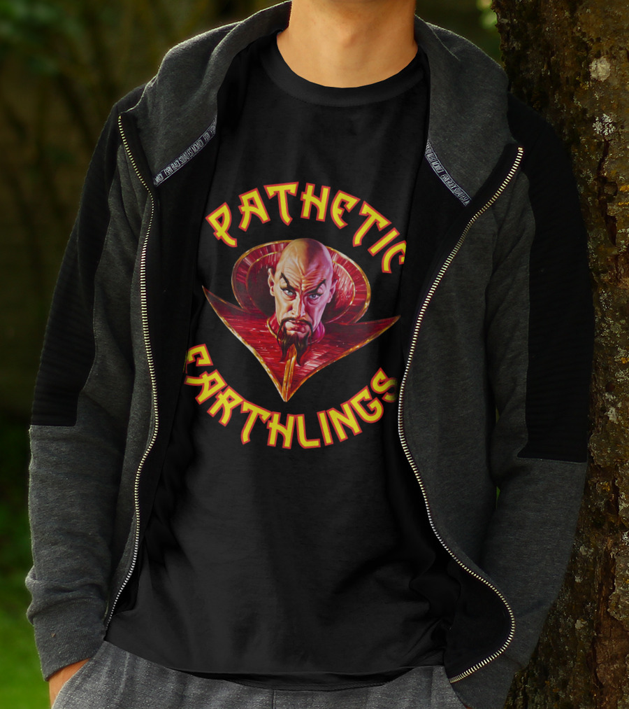 Pathetic Earthlings Flash Gordon Ming The Merciless T-Shirt