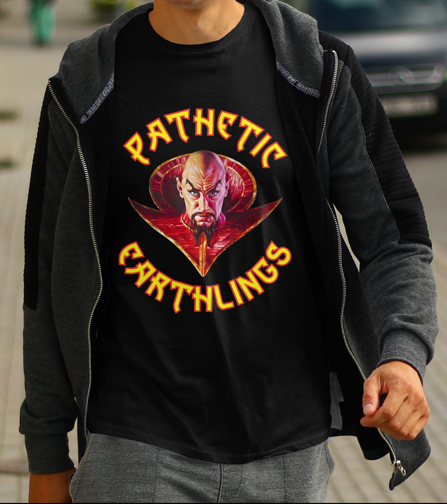 Pathetic Earthlings Flash Gordon Ming The Merciless T-Shirt