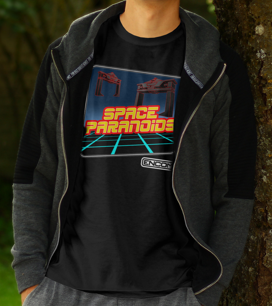 Space Paranoids Encom Retro Arcade T-Shirt