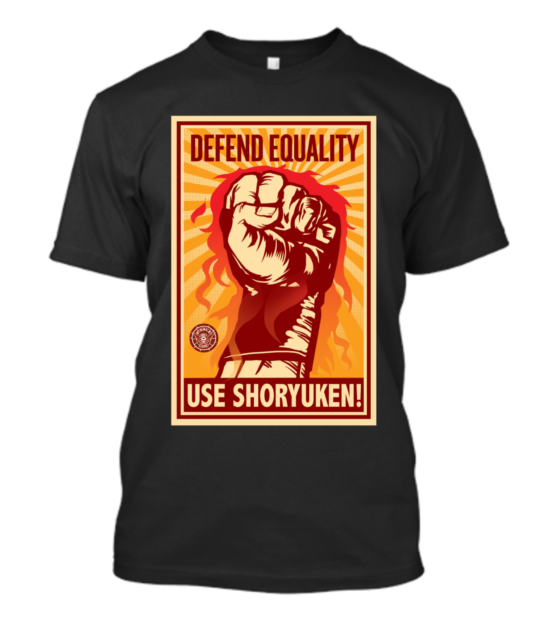 Defend Equality Use Shoryuken Street Fighter T-Shirt