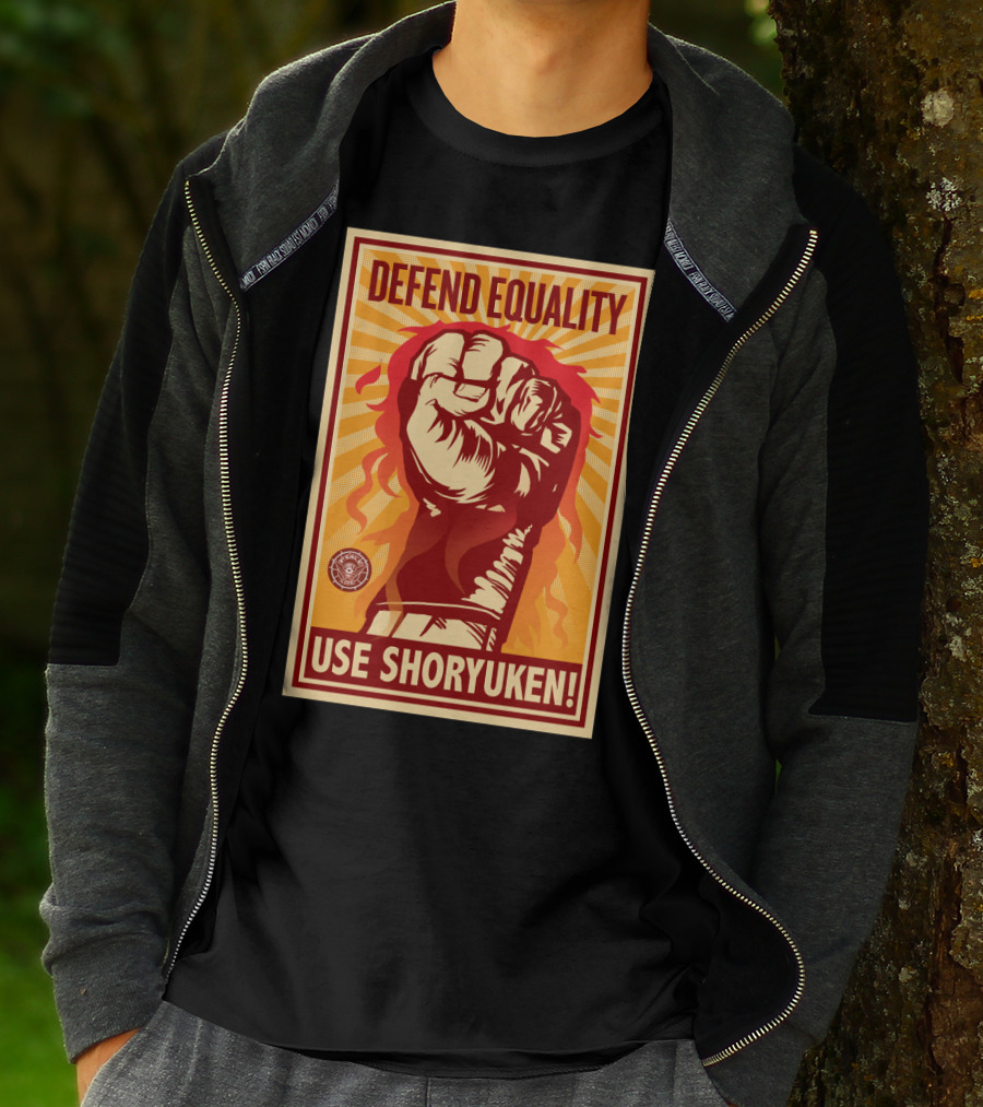 Defend Equality Use Shoryuken Street Fighter T-Shirt