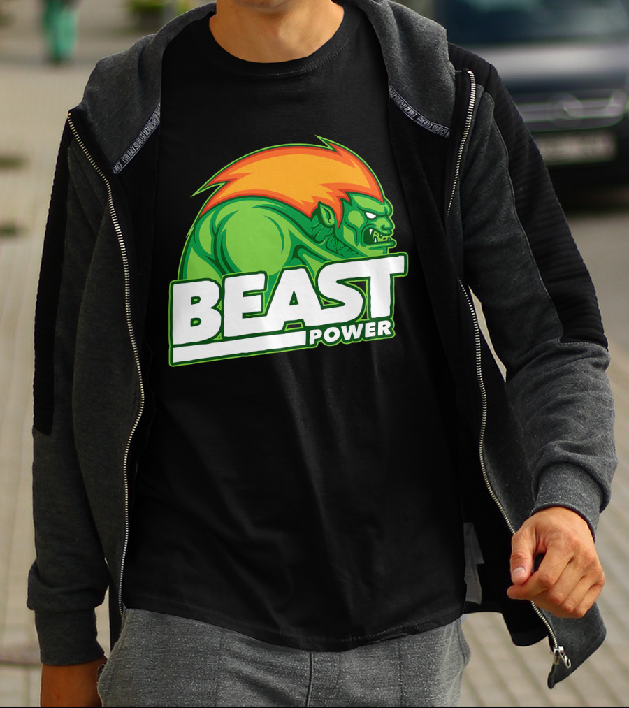 Street Fighter1 Beast Power T-Shirt