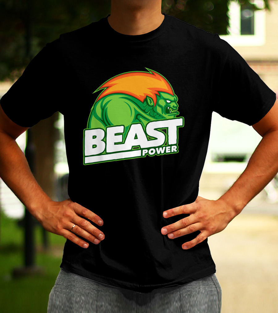 Street Fighter1 Beast Power T-Shirt
