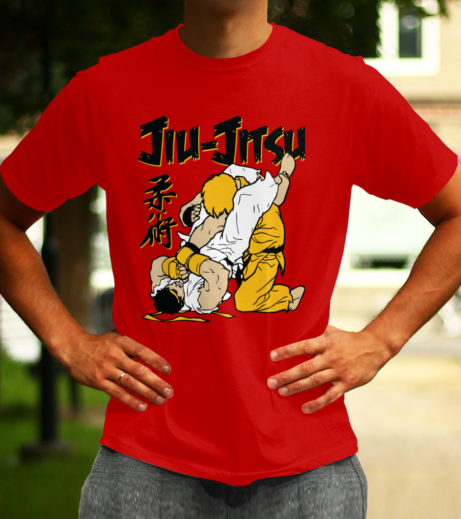 Jiu Jitsu Street Ryu Ken Martial Arts Showdown T-Shirt