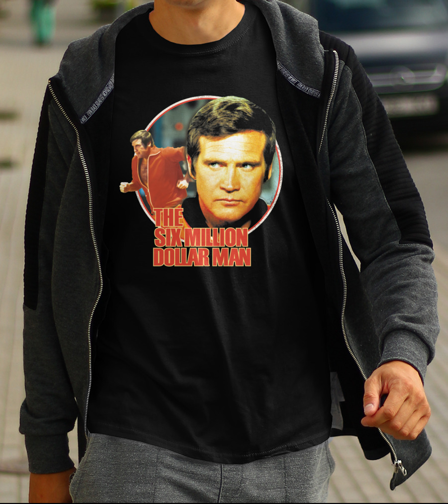 THE SIX MILLION DOLLAR MAN TV SHOW ICONIC CHARACTER T-Shirt
