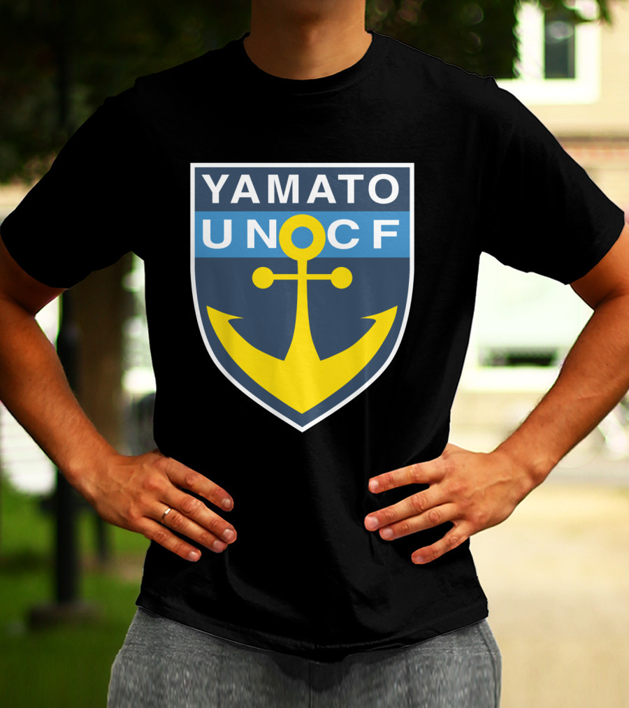 Yamato UNCF Anchor Emblem Space Battleship Crest T-Shirt