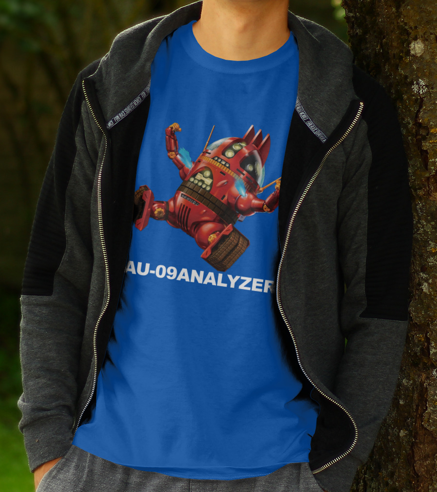 AU-09 Analyzer Robot Concept T-Shirt