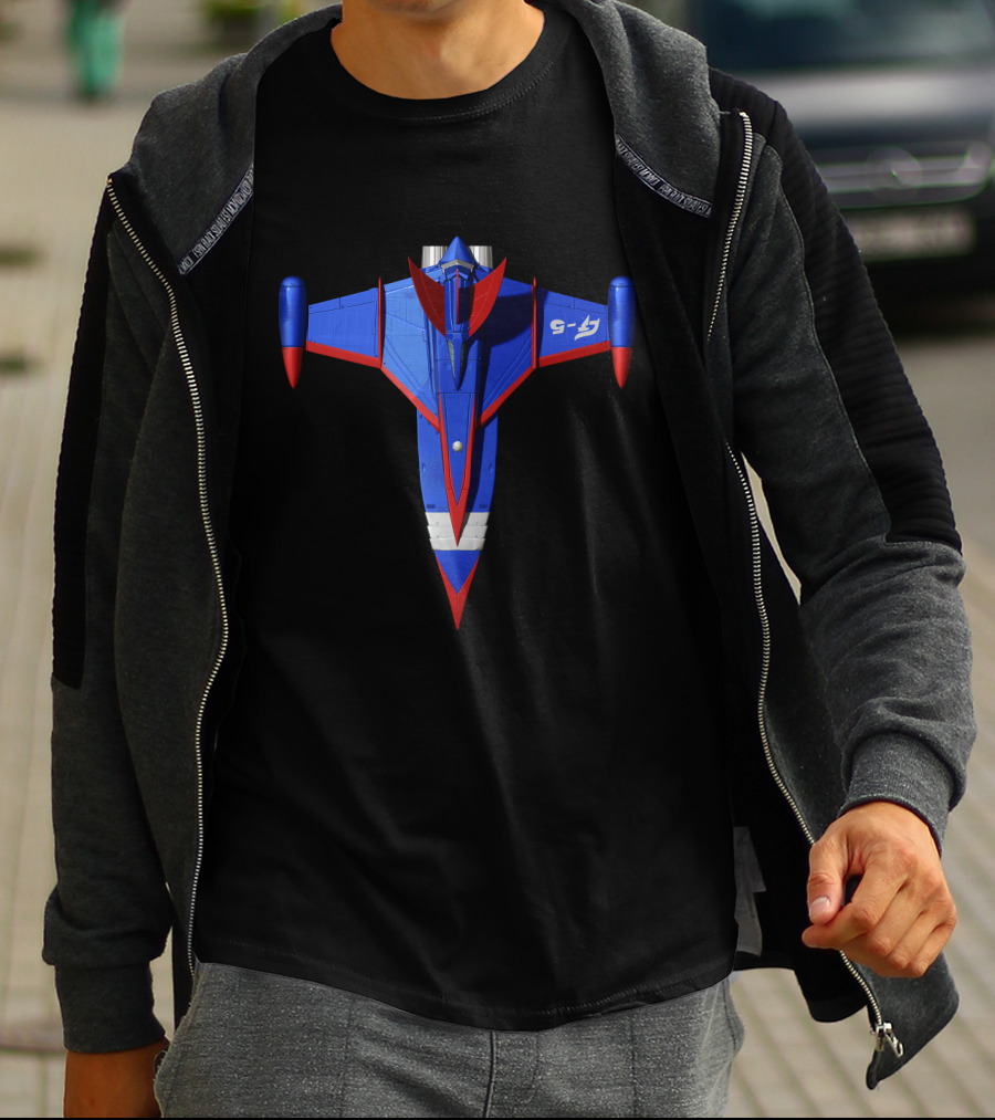 G-5 Starship From Battle Of The Planets Series T-Shirt