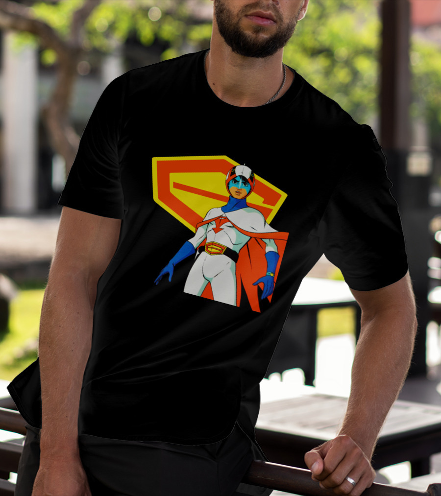 Battle Of The Planets G Force Iconic Character With Emblem T-Shirt