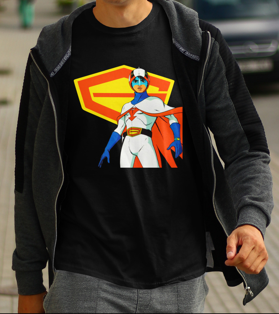 Battle Of The Planets G Force Iconic Character With Emblem T-Shirt