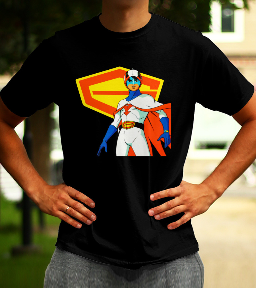Battle Of The Planets G Force Iconic Character With Emblem T-Shirt