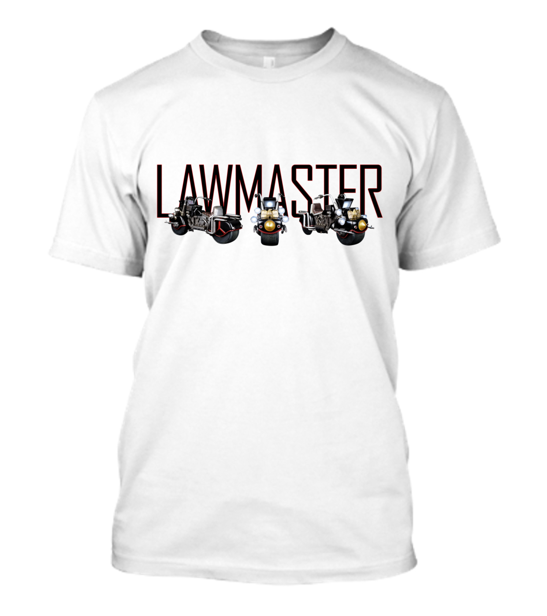 Lawmaster Judge Dredd Motorcycle Trio T-Shirt