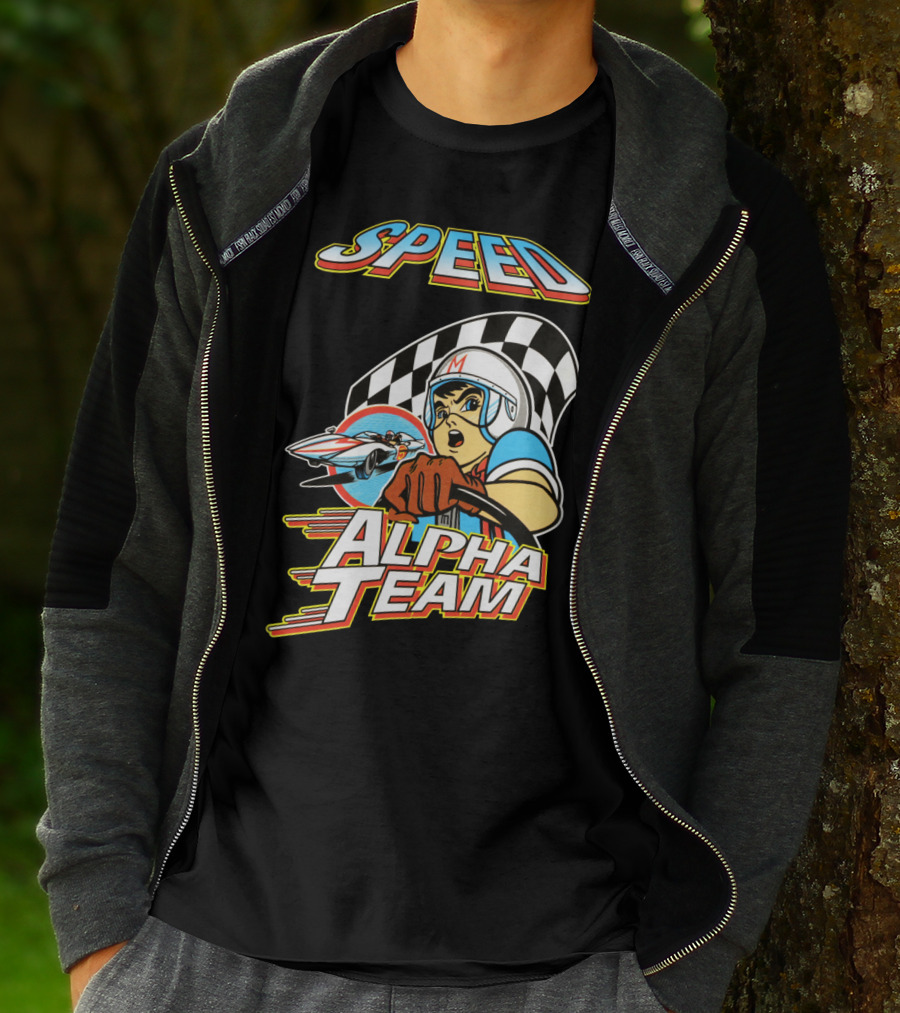 Speed Racer Alpha Team Dynamic Racing Adventure T-Shirt