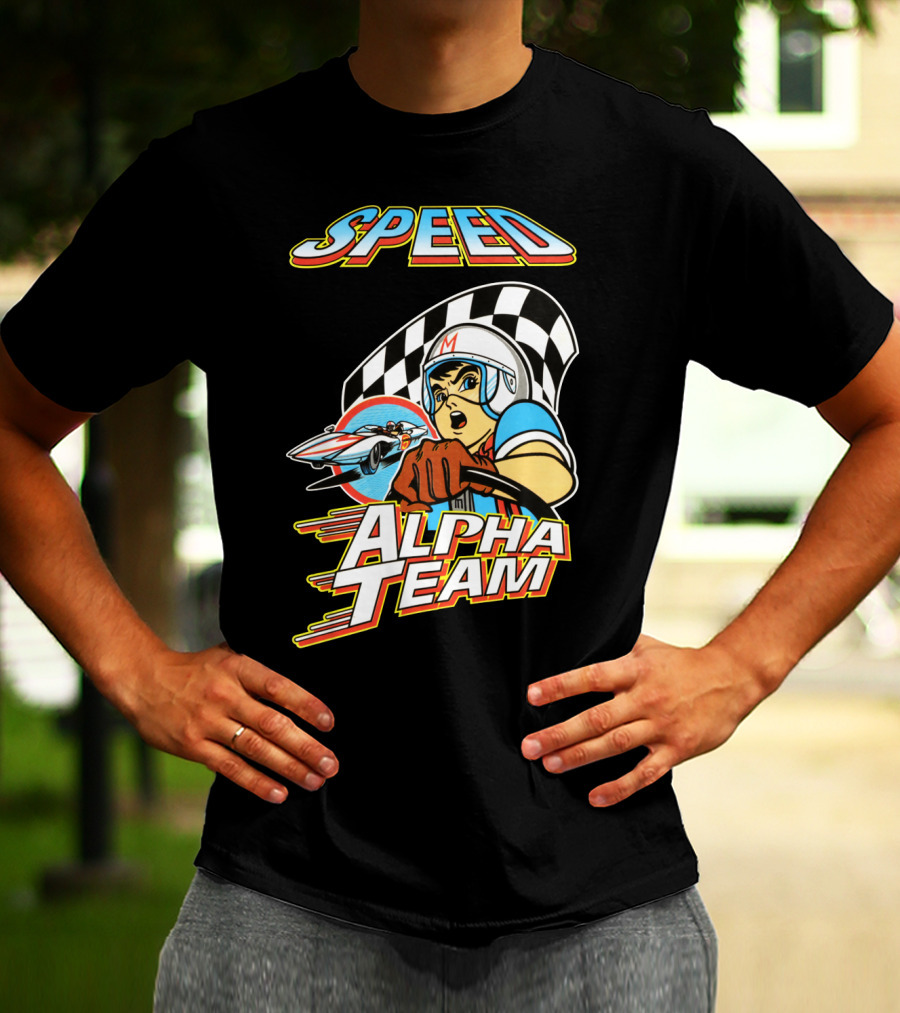 Speed Racer Alpha Team Dynamic Racing Adventure T-Shirt