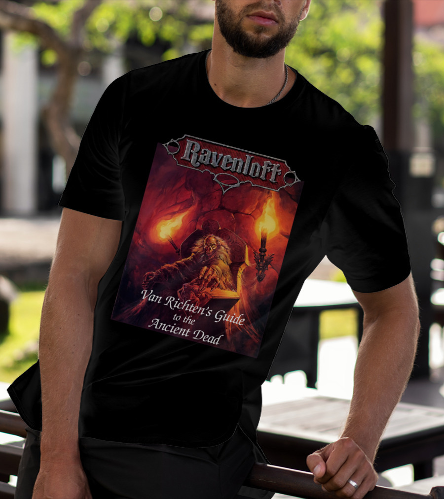 Ravenloft Van Richten's Guide To The Ancient Dead T-Shirt