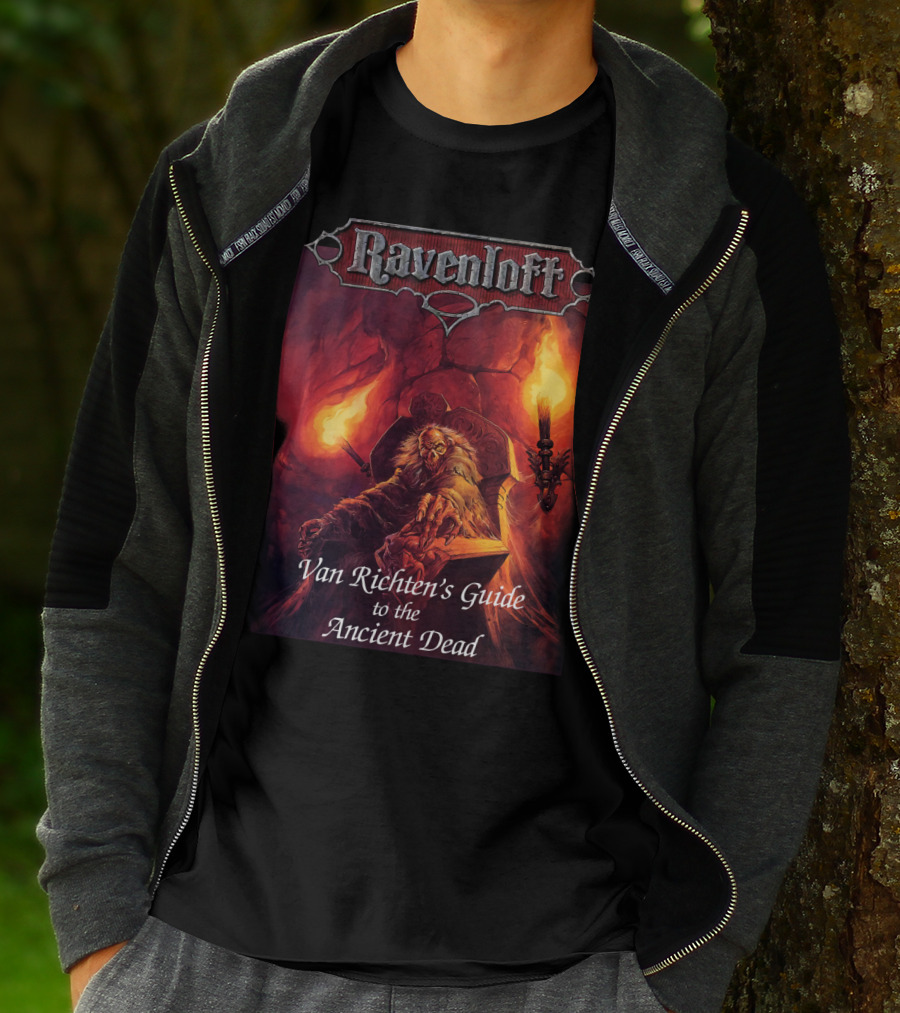 Ravenloft Van Richten's Guide To The Ancient Dead T-Shirt
