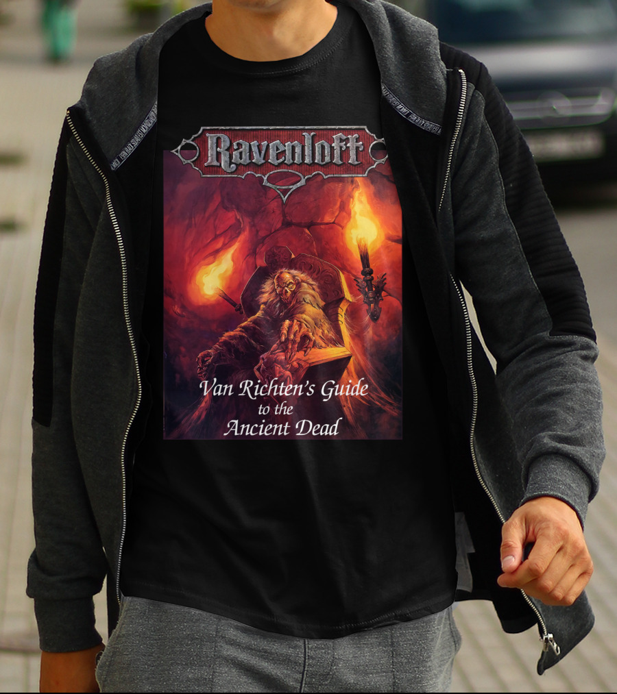 Ravenloft Van Richten's Guide To The Ancient Dead T-Shirt