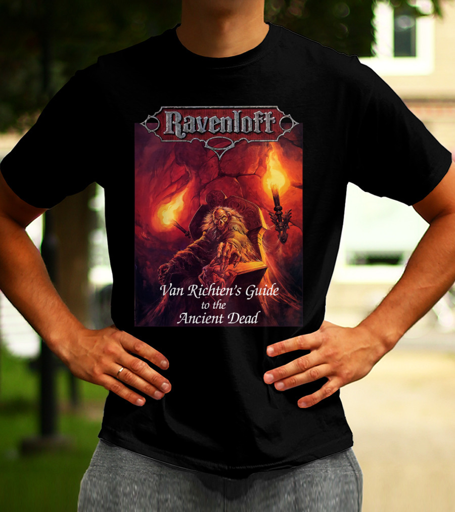 Ravenloft Van Richten's Guide To The Ancient Dead T-Shirt