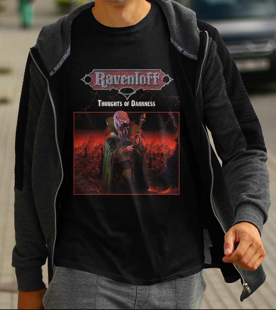 Ravenloft Thoughts Of Darkness Mind Flayer T-Shirt