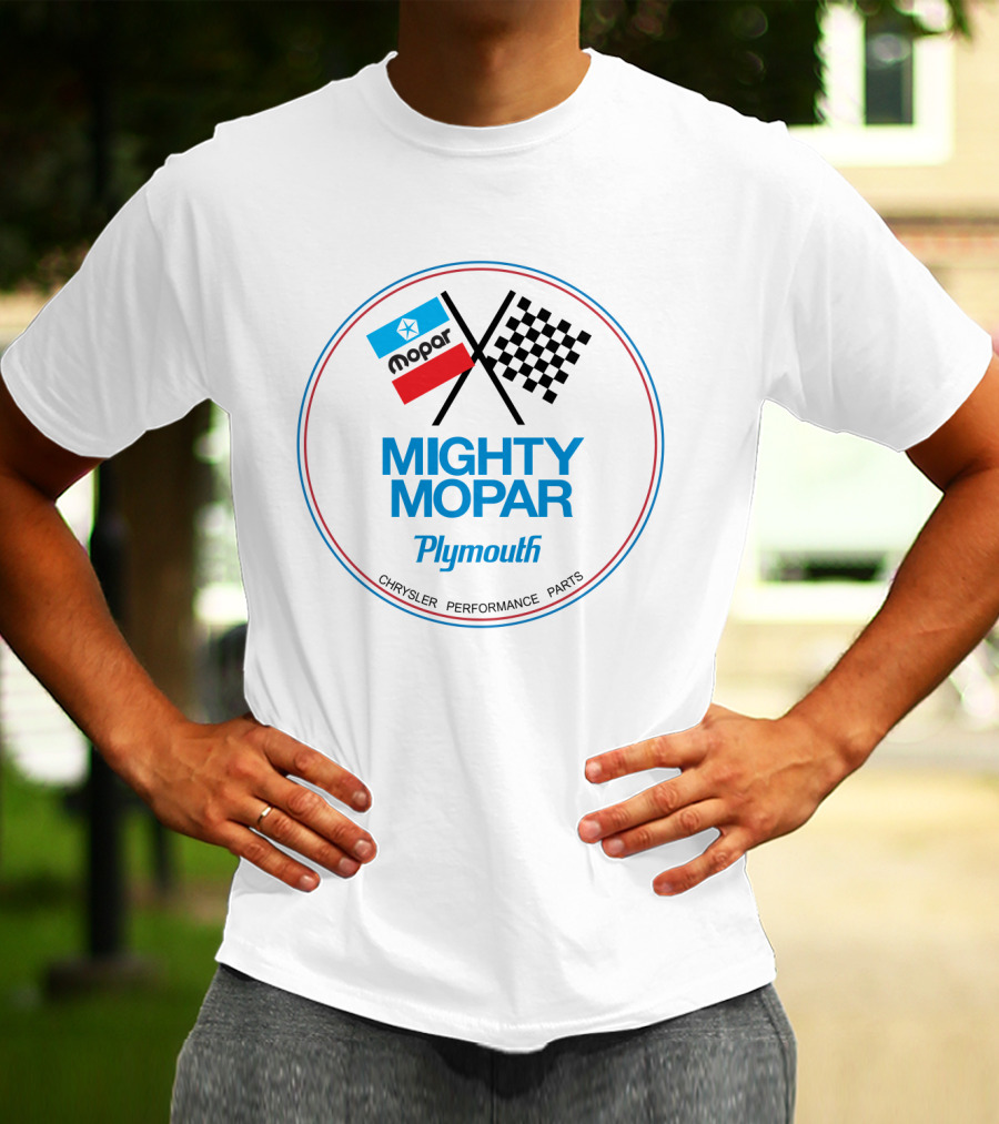 Mopar Plymouth Mighty Chrysler Performance Parts T-Shirt