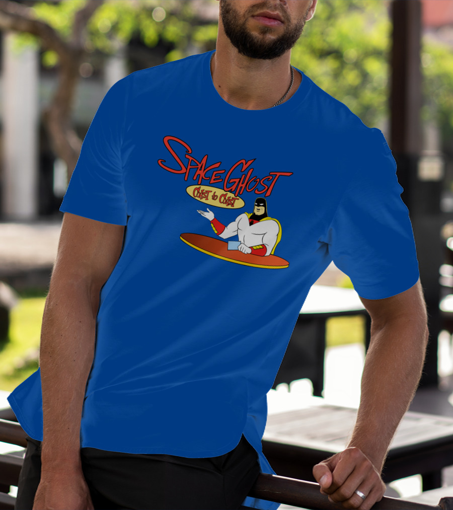 Space Ghost Coast To Coast Talk Show Cartoon Host T-Shirt