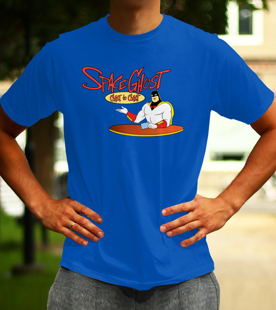 Space Ghost Coast To Coast Talk Show Cartoon Host T-Shirt
