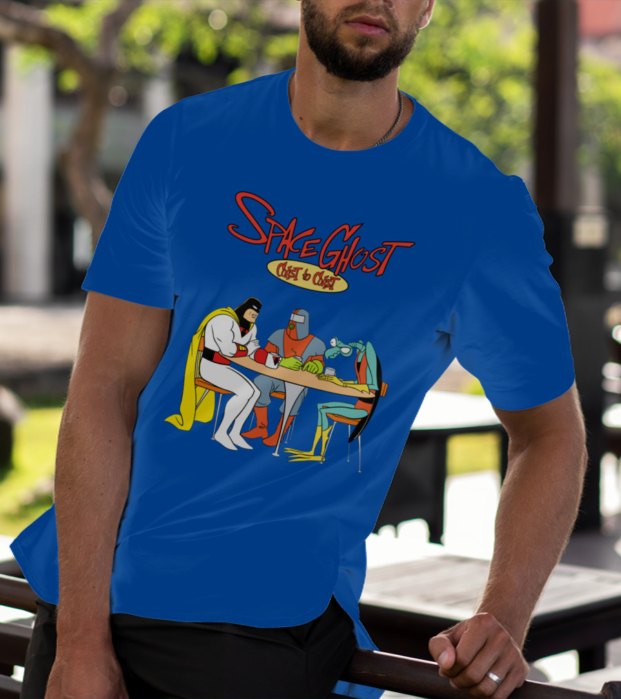 Space Ghost Coast To Coast Zorak And Moltar At Table T-Shirt