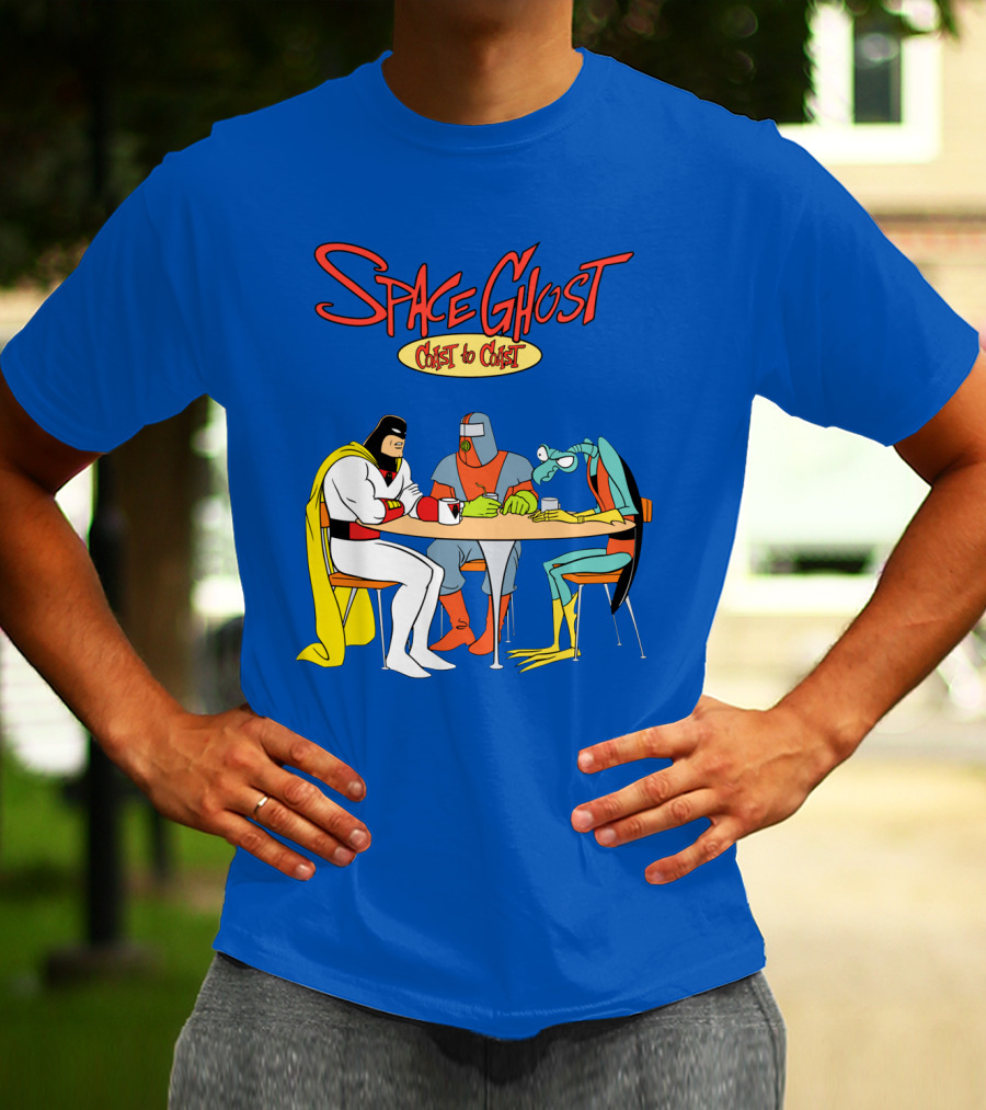 Space Ghost Coast To Coast Zorak And Moltar At Table T-Shirt