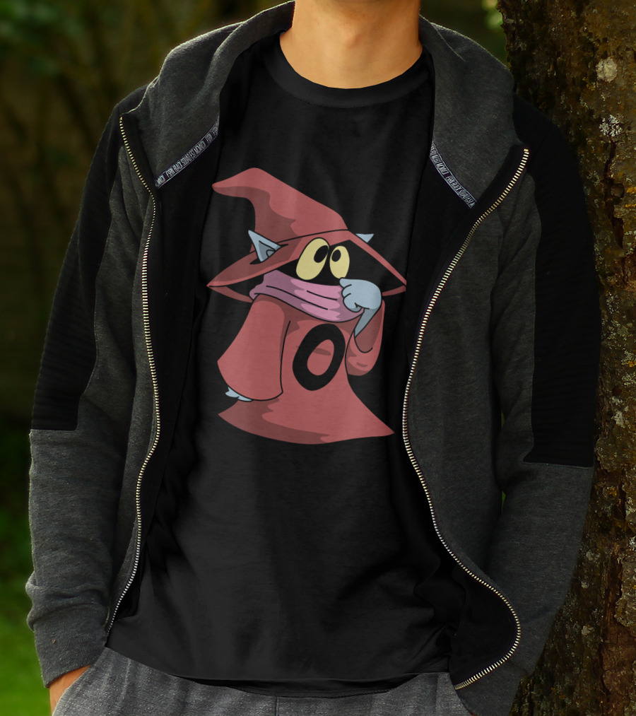 Orko Masters Of The Universe Character Red Robe Blue Ears T-Shirt