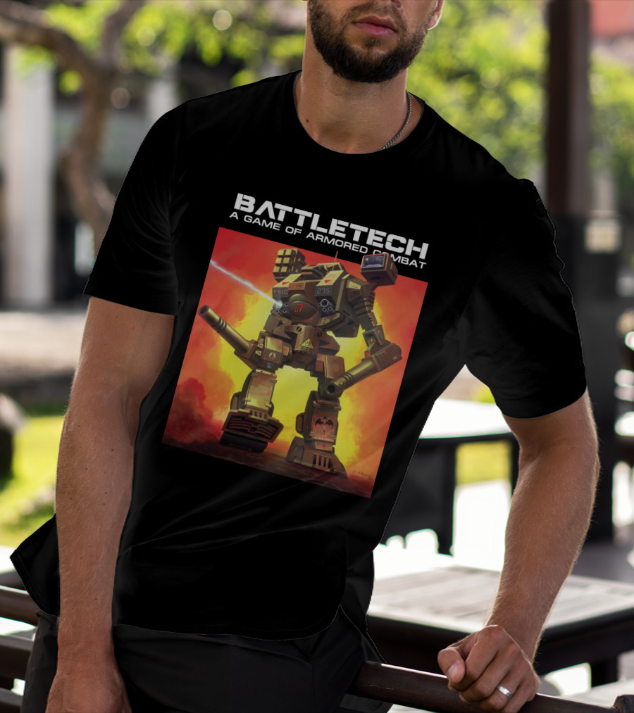 BATTLETECH A Game Of Armored Combat Mech T-Shirt