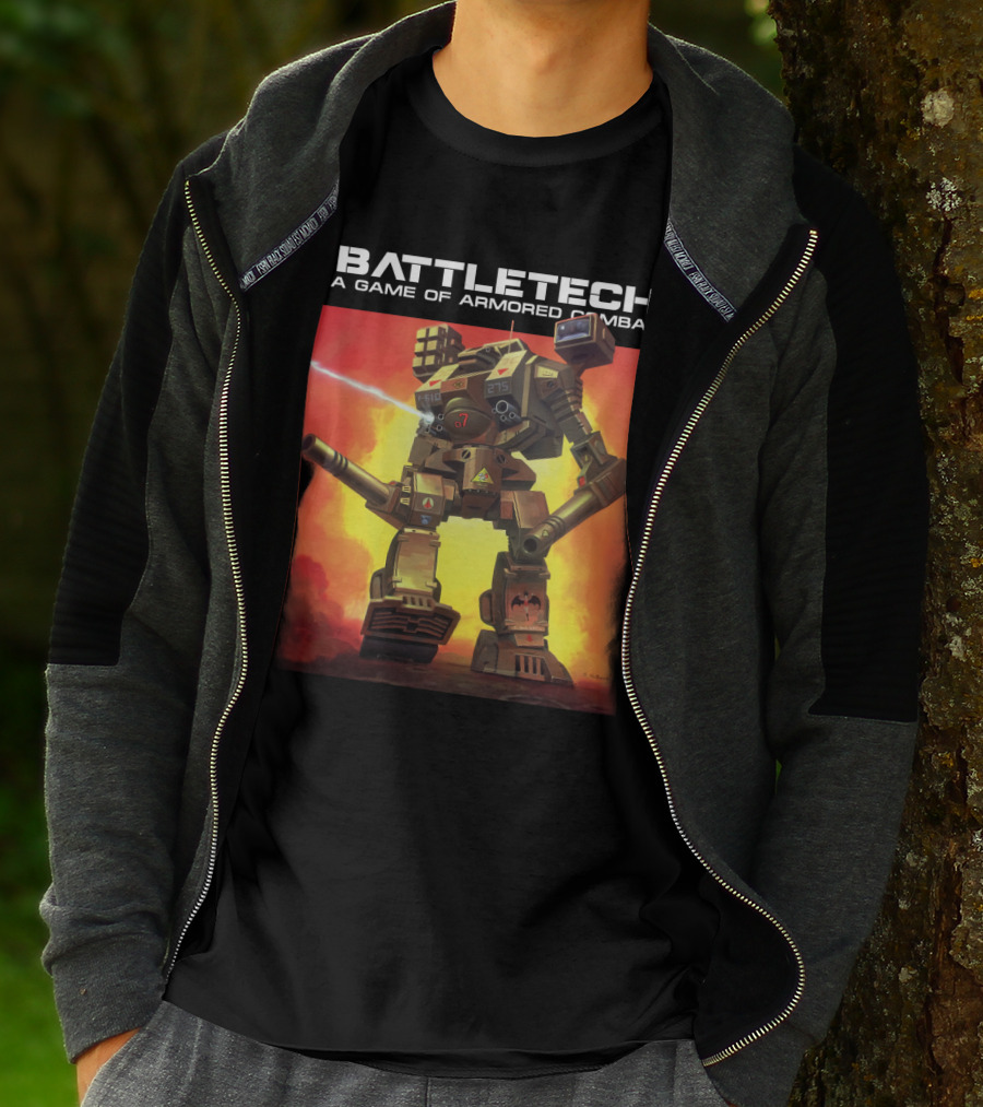 BATTLETECH A Game Of Armored Combat Mech T-Shirt