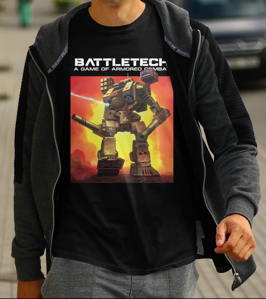 BATTLETECH A Game Of Armored Combat Mech T-Shirt