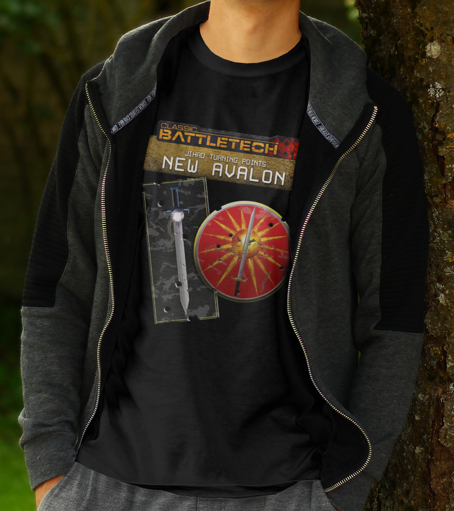 Classic BattleTech Jihad Turning Points New Avalon BTT JTP T-Shirt