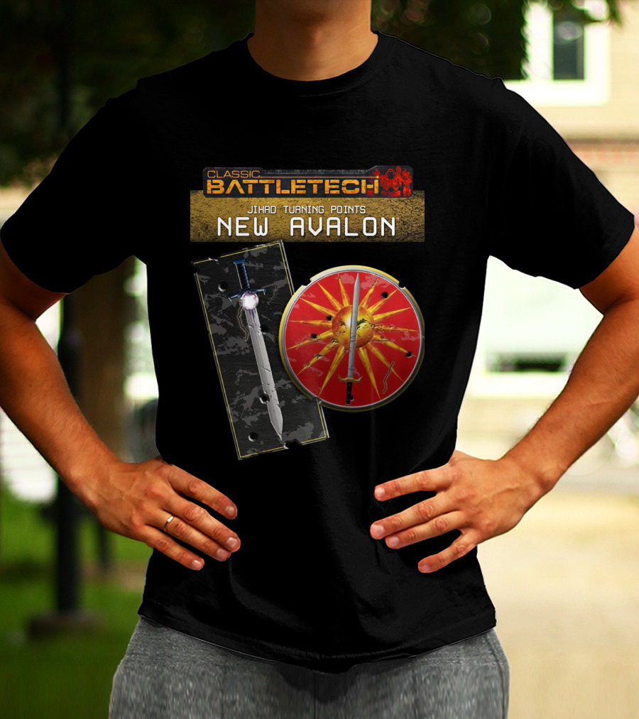 Classic BattleTech Jihad Turning Points New Avalon BTT JTP T-Shirt