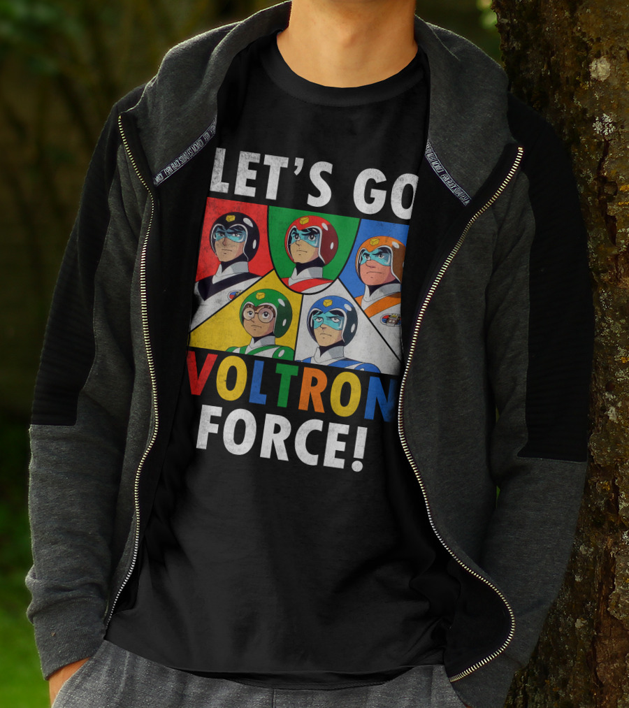 Let's Go Voltron Force T-Shirt