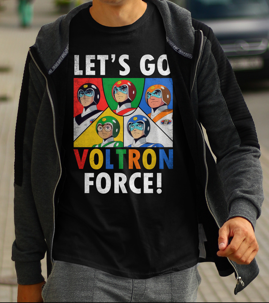 Let's Go Voltron Force T-Shirt