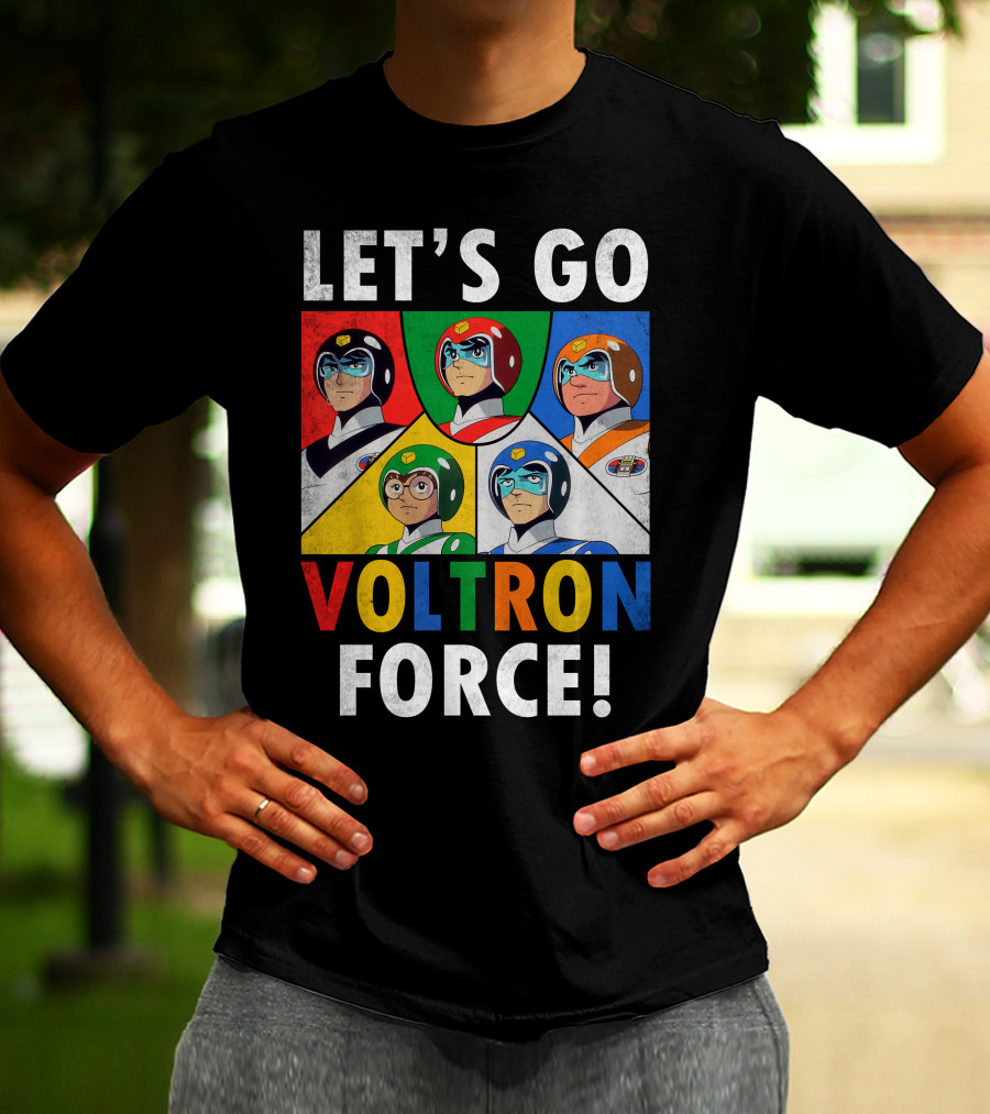 Let's Go Voltron Force T-Shirt