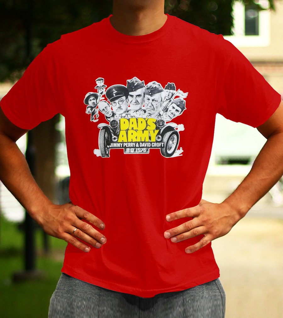 Dad's Army By Jimmy Perry And David Croft BBC 1975 T-Shirt