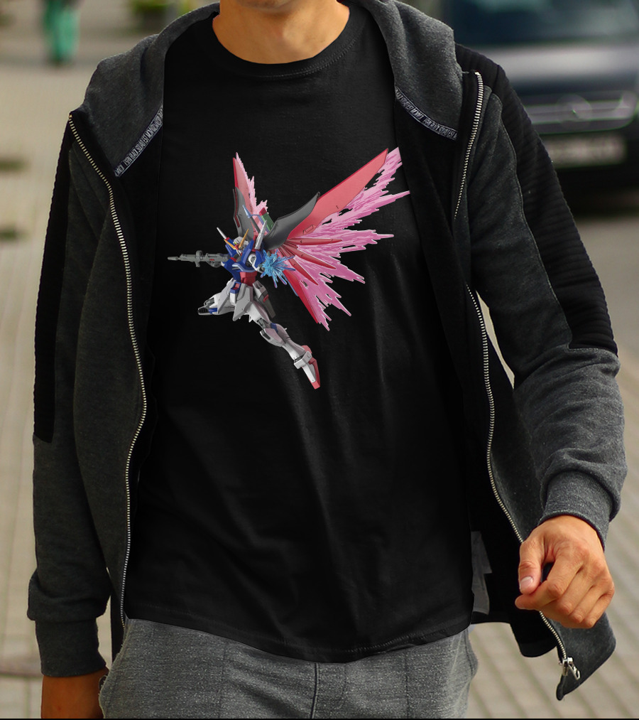 Gundam Destiny Strike Freedom Mobile Suit T-Shirt