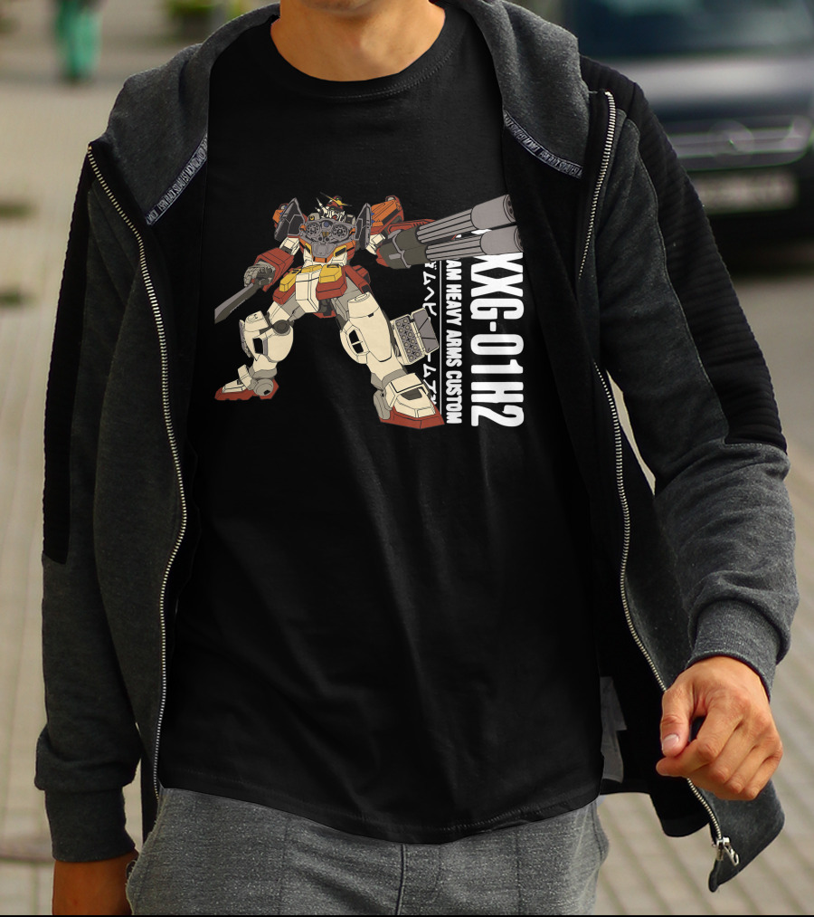 XXG-01H2 AM Heavy Arms Custom Gundam T-Shirt