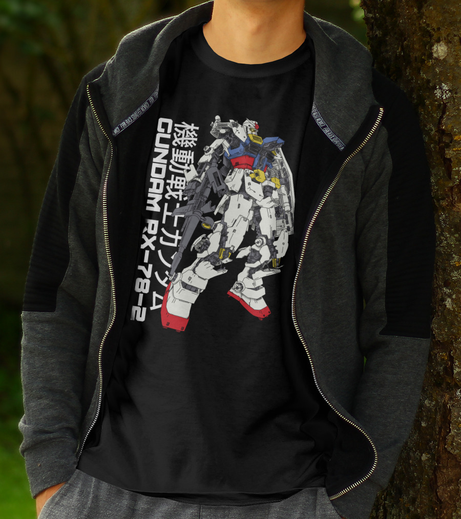 Gundam RX-78-2 Mobile Suit Mechanized Warrior T-Shirt