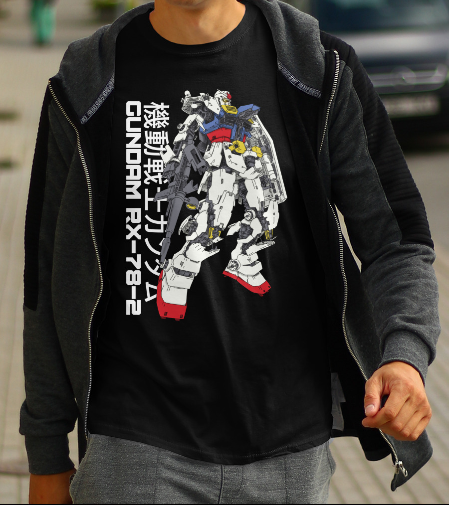 Gundam RX-78-2 Mobile Suit Mechanized Warrior T-Shirt