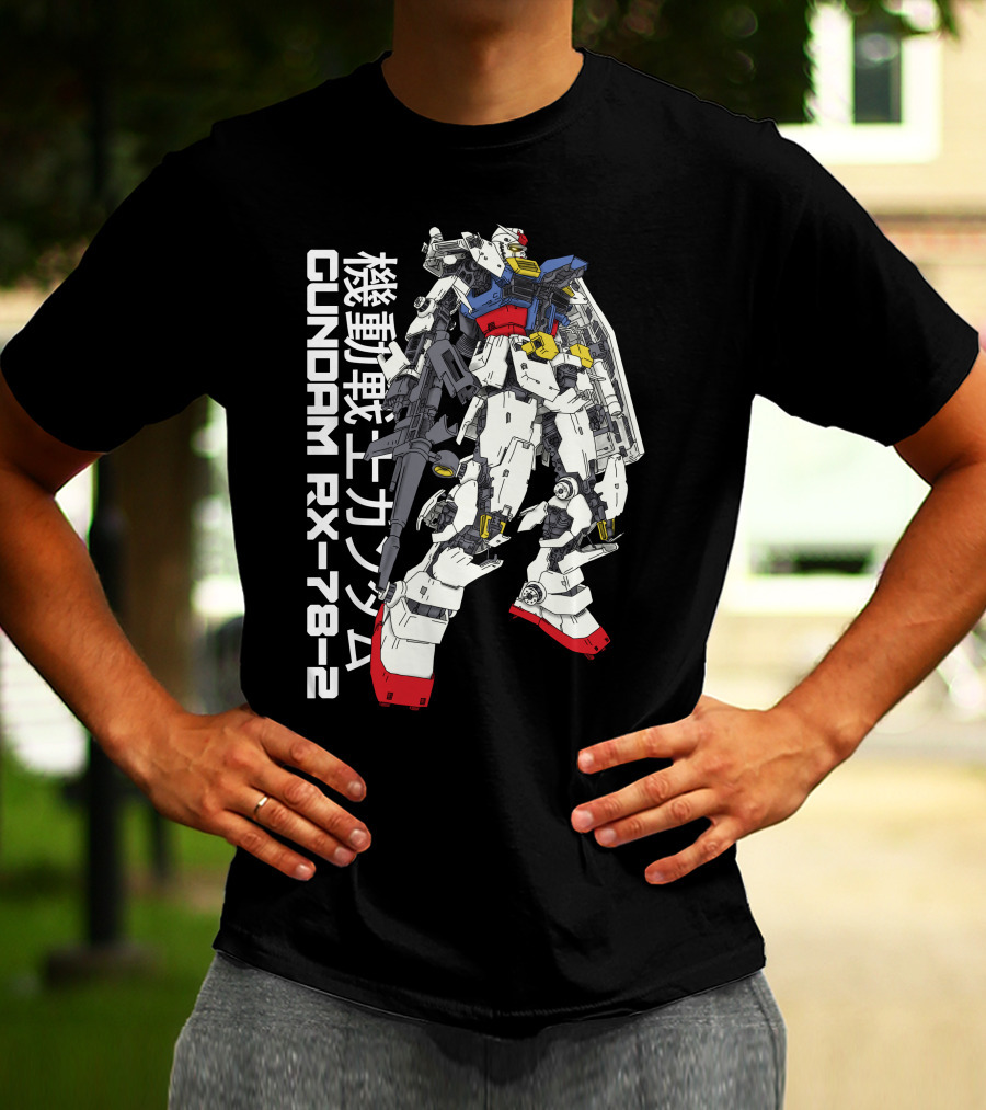 Gundam RX-78-2 Mobile Suit Mechanized Warrior T-Shirt